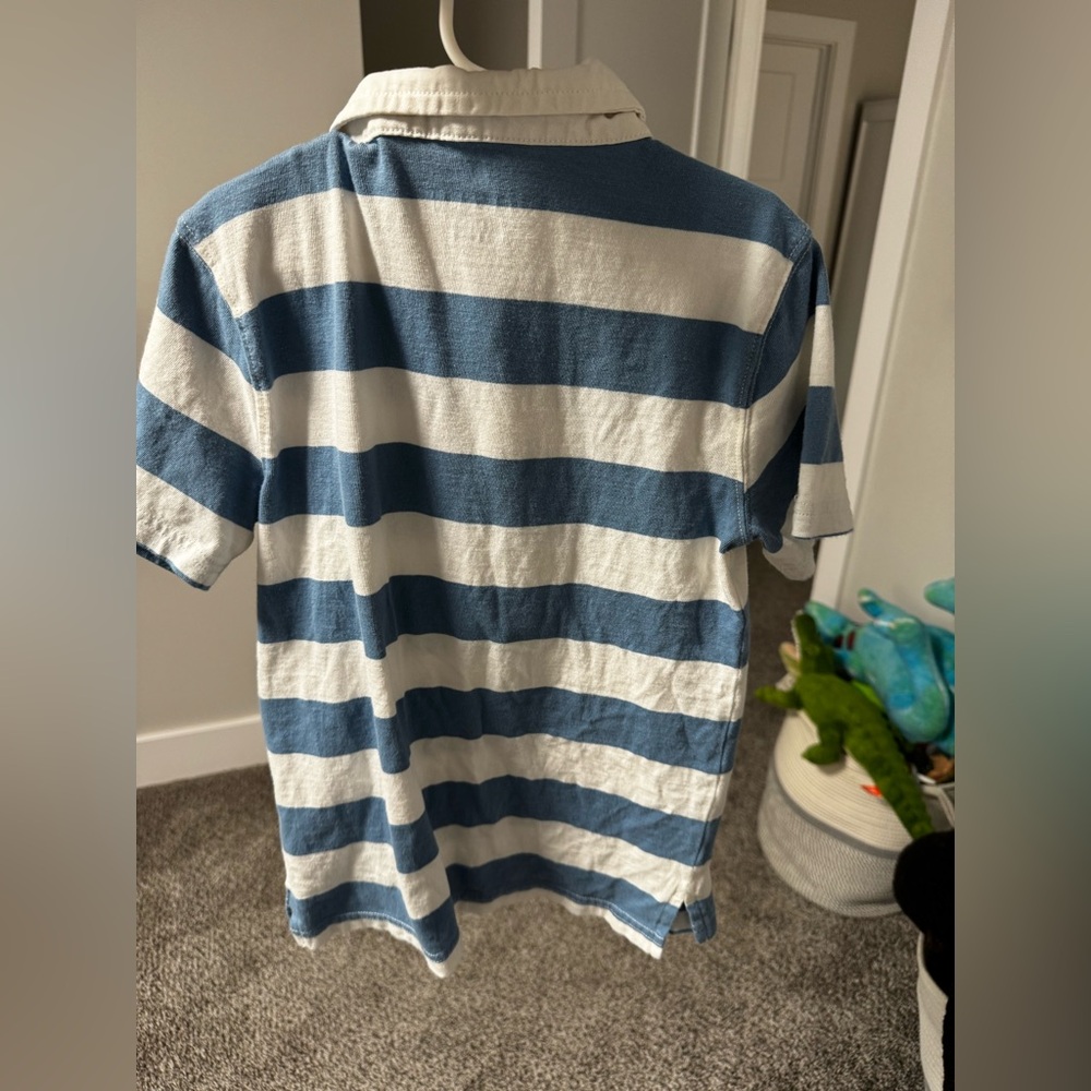 Crewcuts rugby stripe polo - Picture 2 of 2